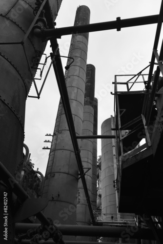 Sloss furnace in Birmingham, Alabama photo