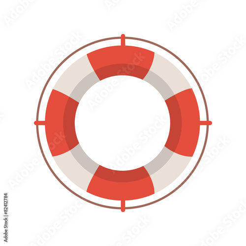 lifeguard icon illustration