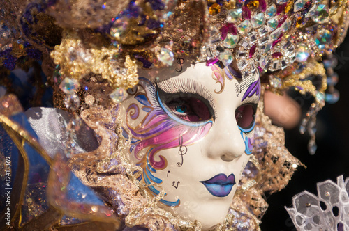 Obraz na płótnie Carnevale a Venezia w salonie