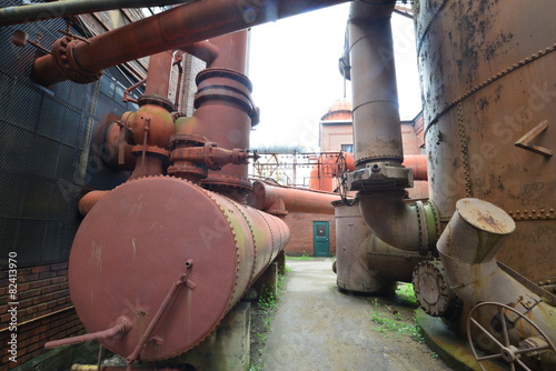 Sloss furnaces in Birmingham, Alabama photo