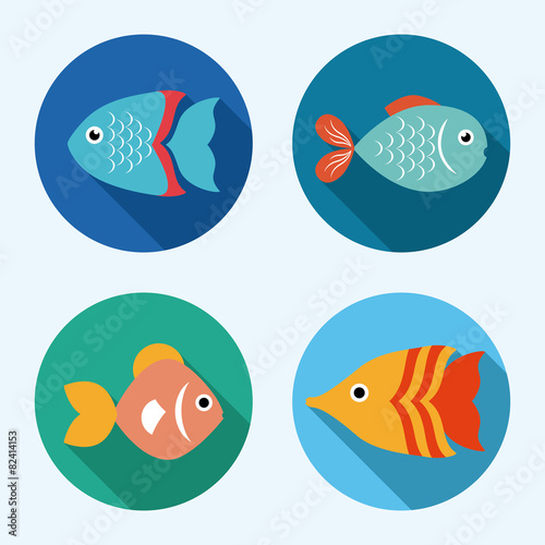 Fish design.