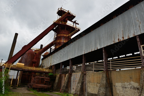 Sloss furnaces in Birmingham, Alabama