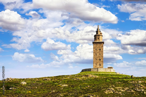 Hercules tower, La Coruña, Galicia, Spain © mrks_v