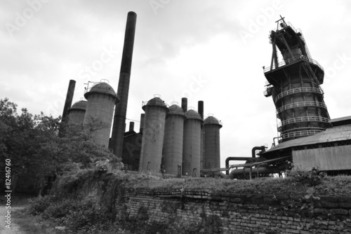 Sloss furnaces in Birmingham, Alabama photo