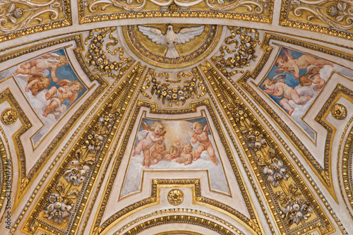 Rome - side apse of chapel in Basilica di Sant Agostino