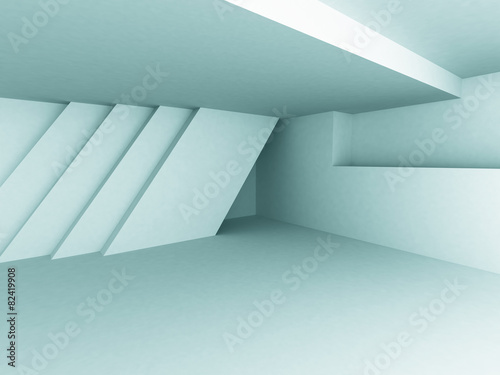 Abstract Blue Architecture Design Background