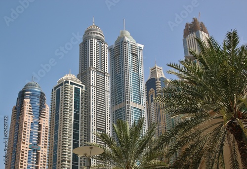 Skyscrapers in Dubai © dtatiana