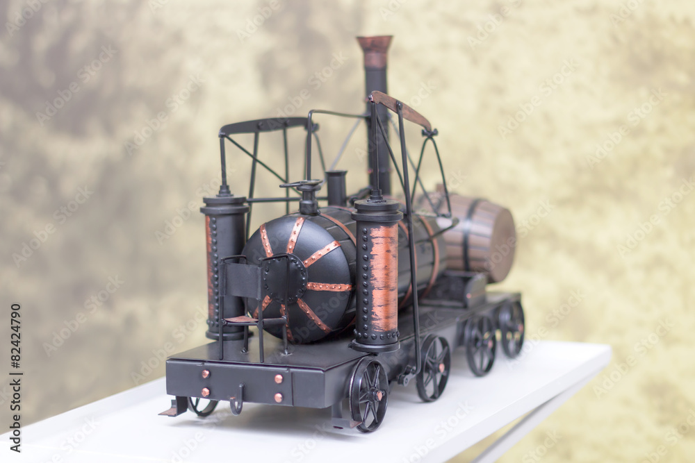 Vintage western model train
