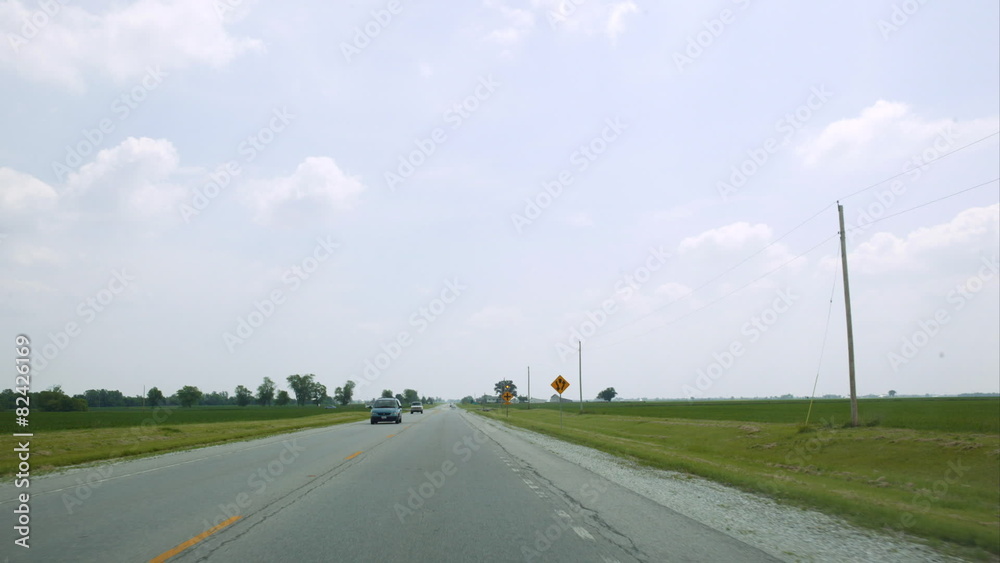 time lapse movie of a automoblie point of view as it races through a town and down a highway time lapse movie of a automoblie point of view as it races through a town and down a highway