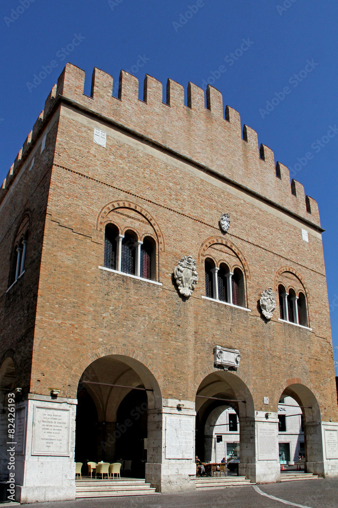 Treviso; palazzo dei Trecento