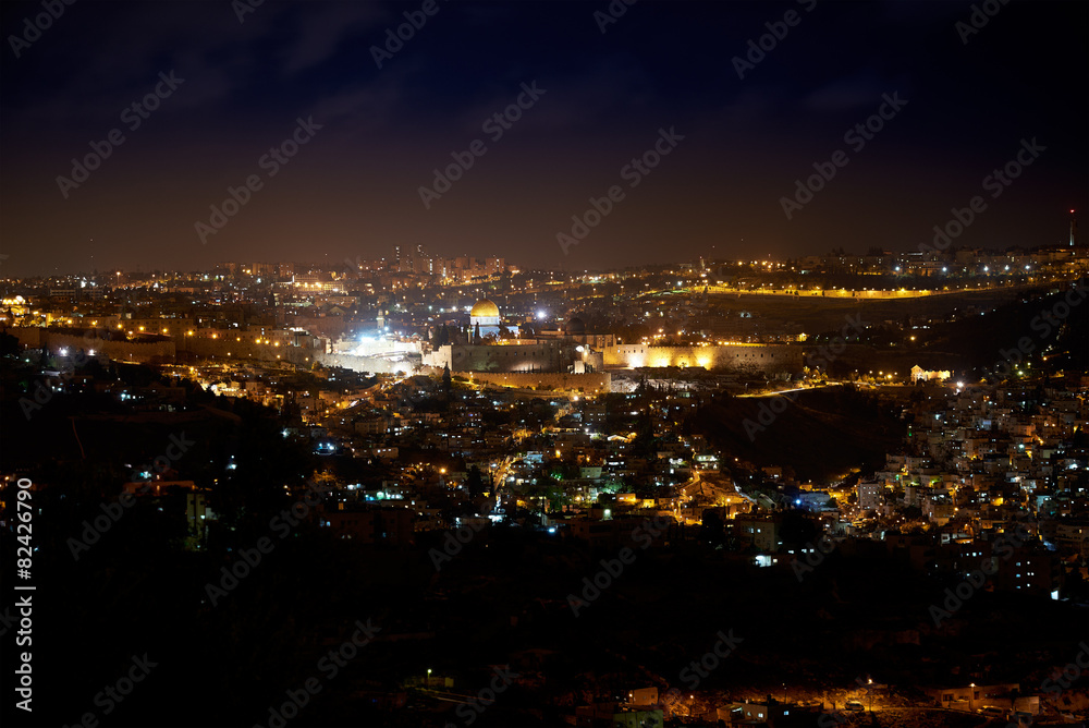 Jerusalem at Night