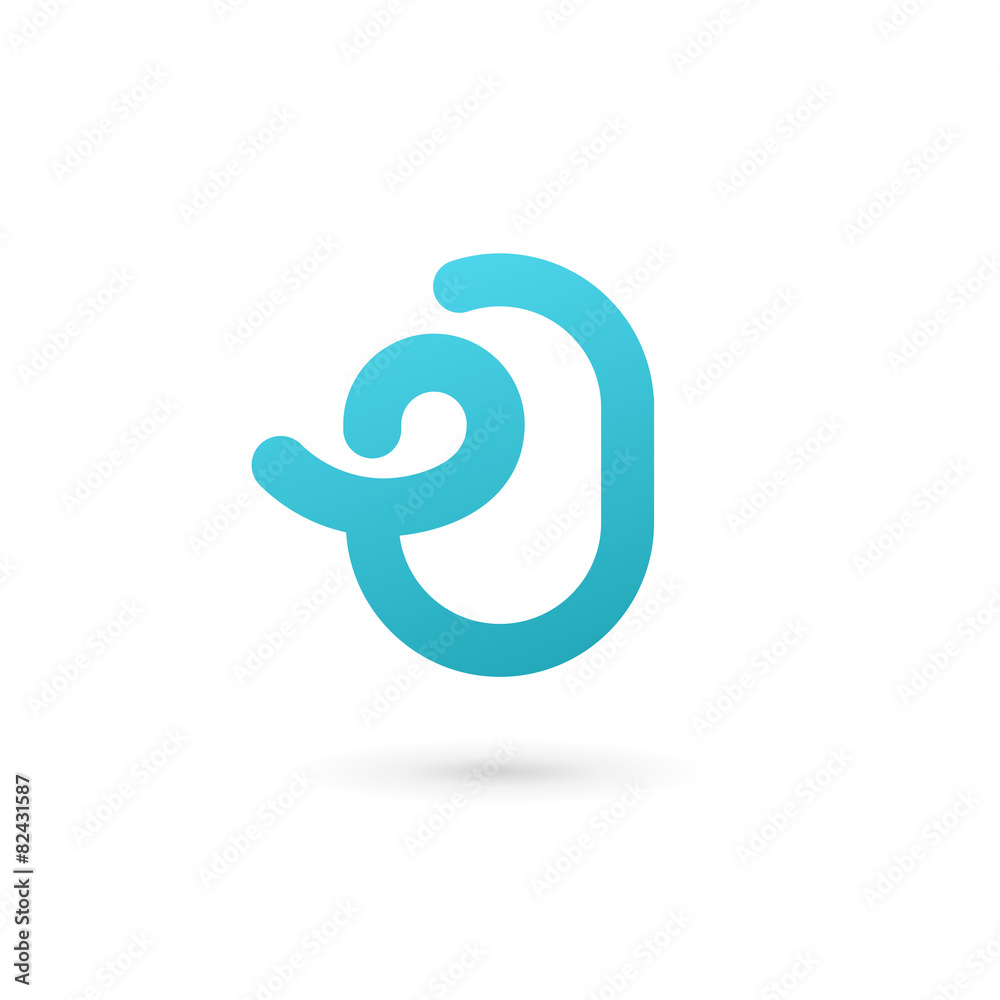 Letter O number 0 logo icon design template elements Letter O number 0 logo icon design template elements