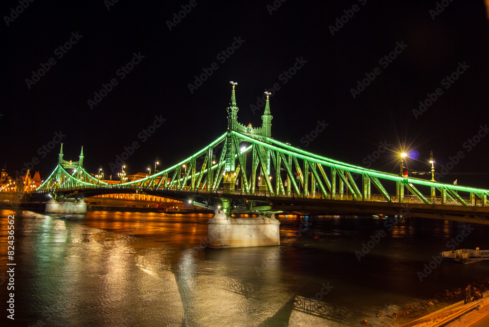 Obraz premium Liberty bridge in Budapest