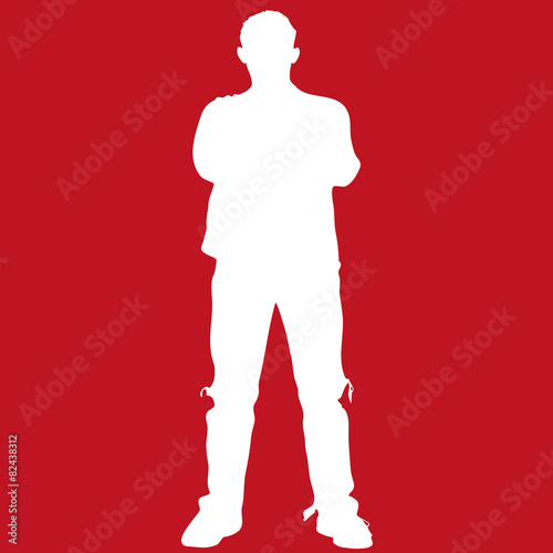 man silhouette