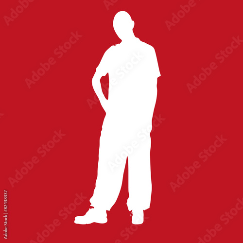 man silhouette