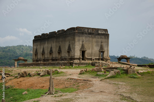 The underwater temple