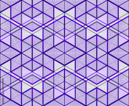 Illusive continuous colorful pattern, decorative abstract backgr
