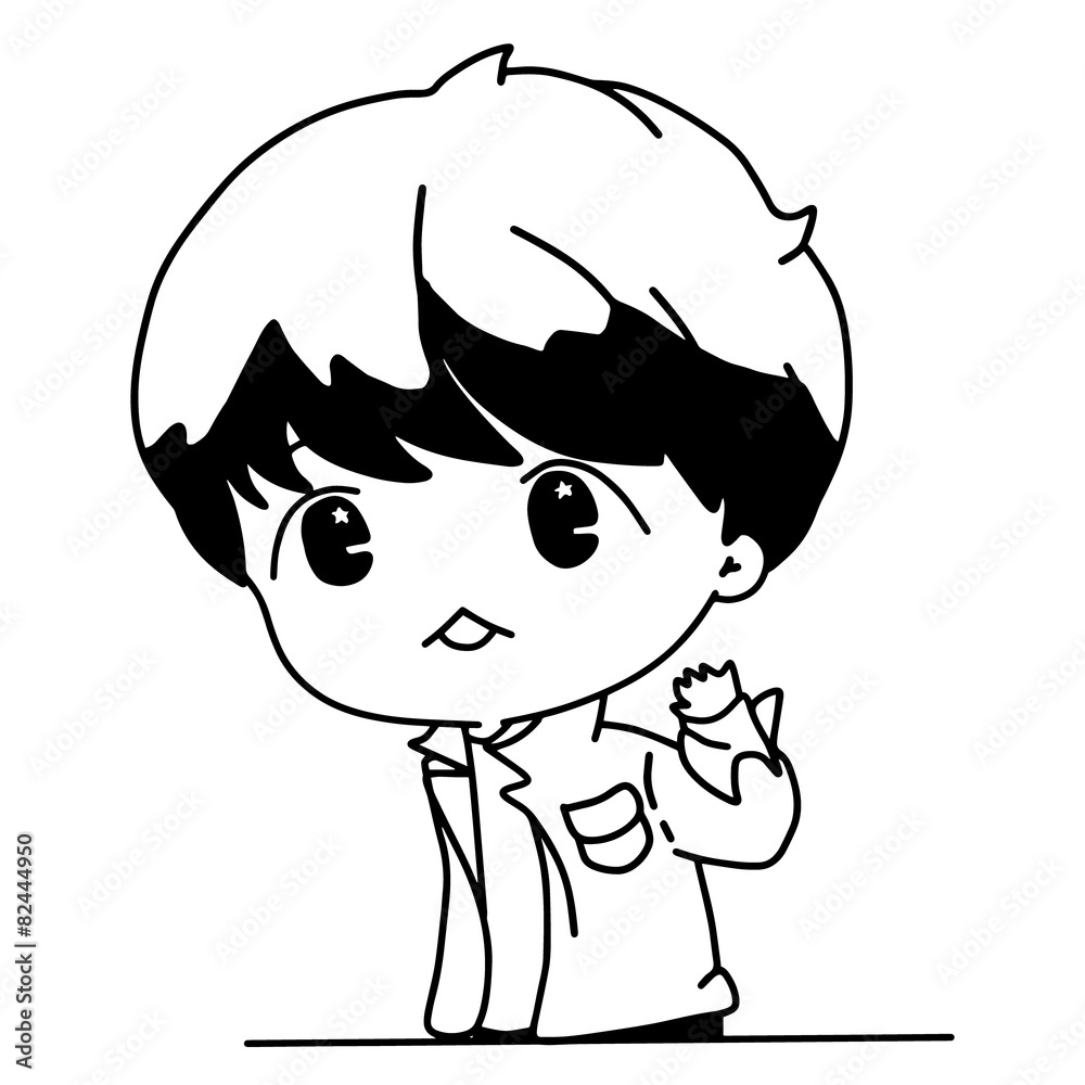 Obraz premium Bye Bye Boy