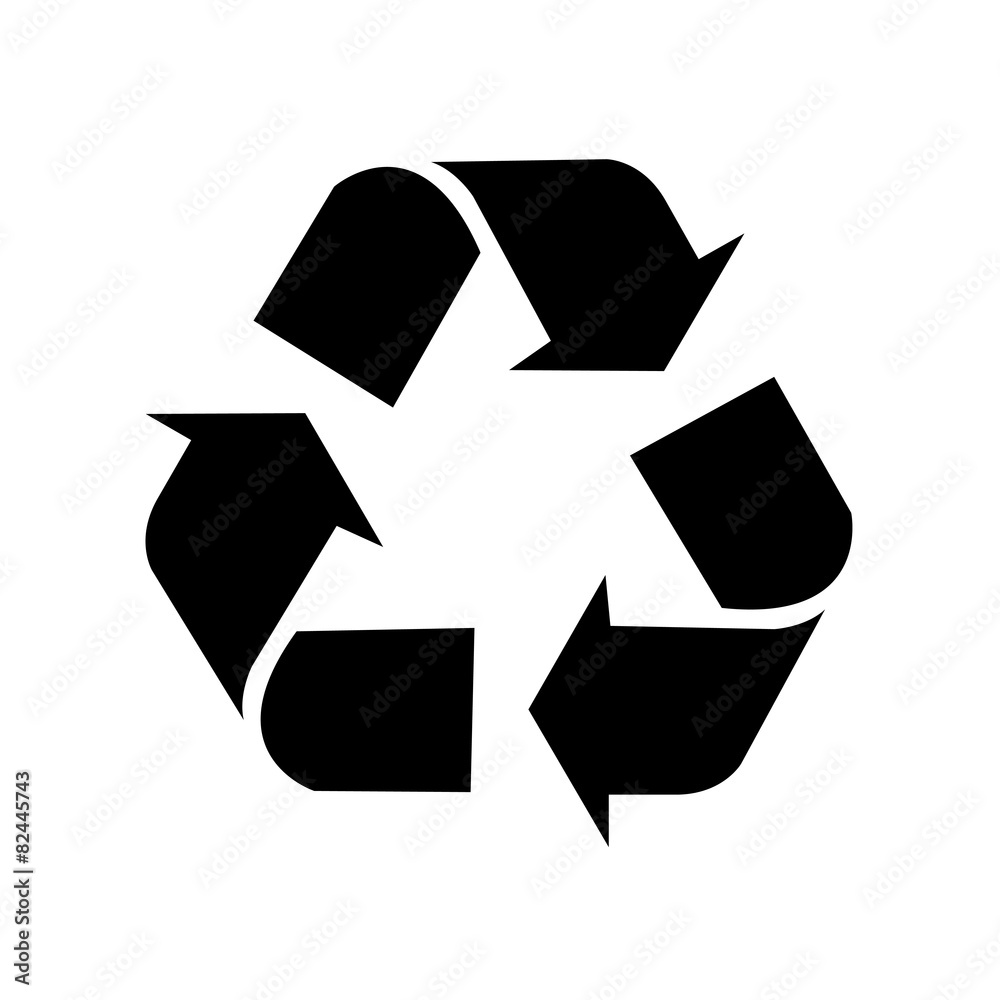 Recycle simbol - obrazy, fototapety, plakaty 