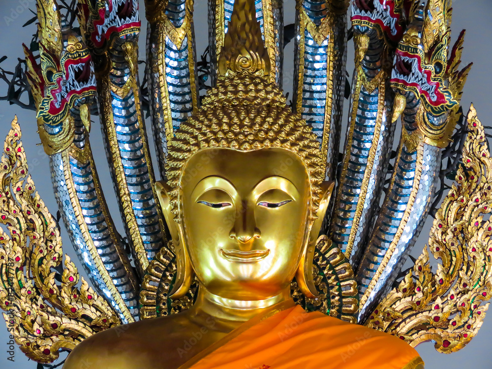 Buddha's statue, Wat Pho Temple, Bangkok, Thailand