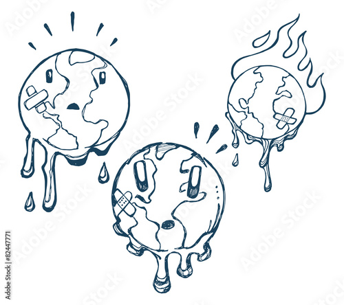 Wounded worlds