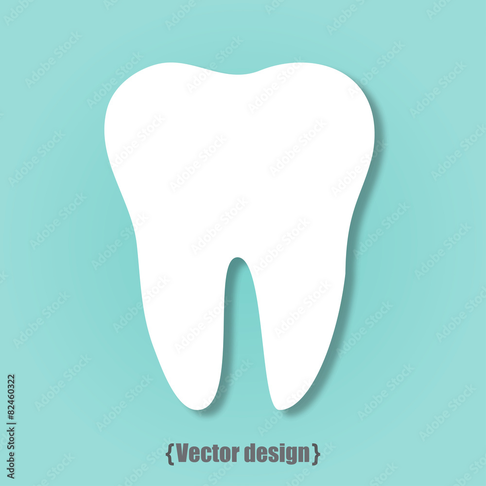 Infographics with white teeth on turquoise background vector Infographics with white teeth on turquoise background vector