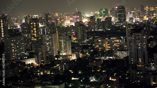 Wallpaper Mural Bangkok city at night, Thailand
 Torontodigital.ca
