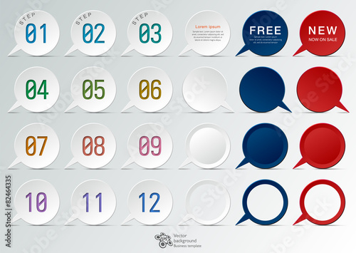 Speech Balloons #Vector Graphics