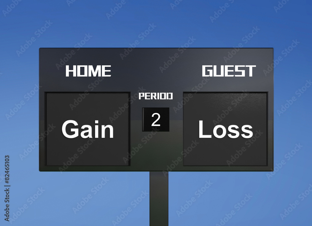 gain loss scoreboard gain loss scoreboard