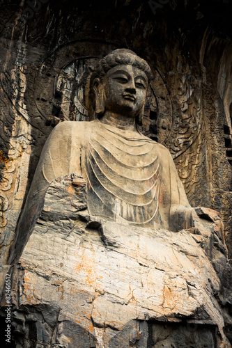 Buddhas in Yungang Caves China