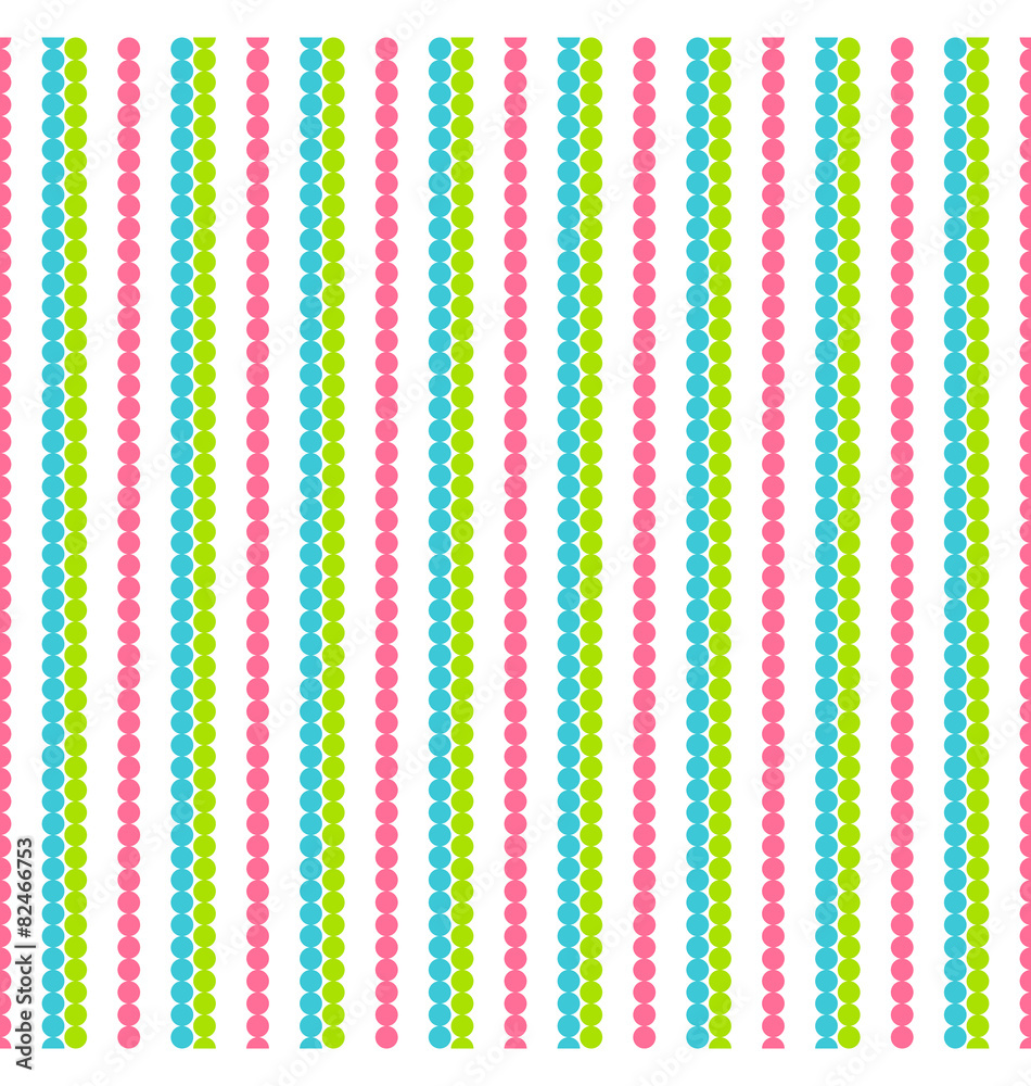 Bright fun abstract seamless pattern with lines