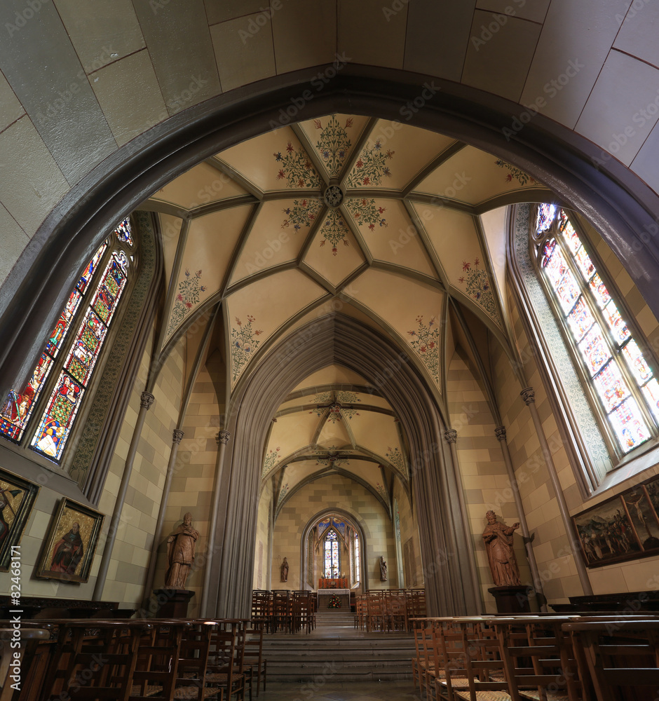 Church Burg Hohenzollern - Germany Church Burg Hohenzollern - Germany