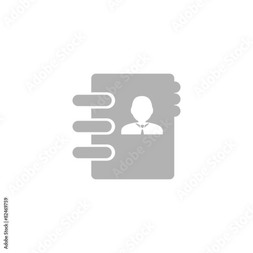 Free Download Simple icon contacts book. - GFXLoad