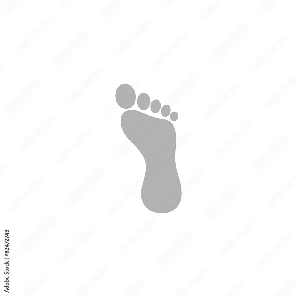 Simple icon imprint leg. Simple icon imprint leg.