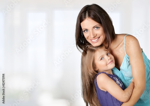 Child. Mother holding daughter (series) © BillionPhotos.com