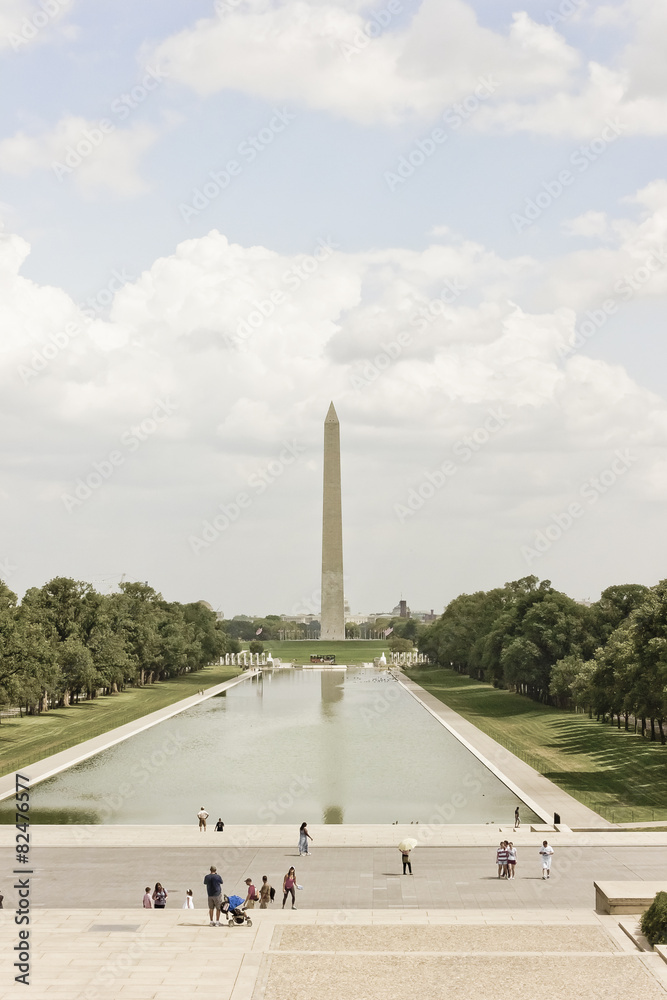 View of the National Mall, Washington DC
