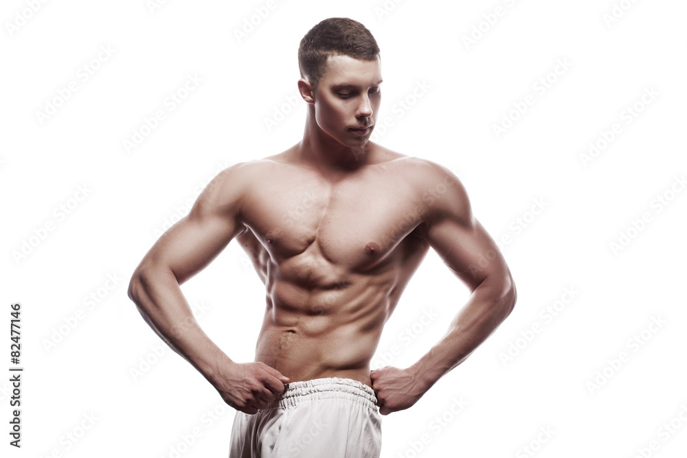 young athlete bodybuilder man young athlete bodybuilder man