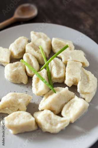 Traditional Polish dish, a kind of noodles called 