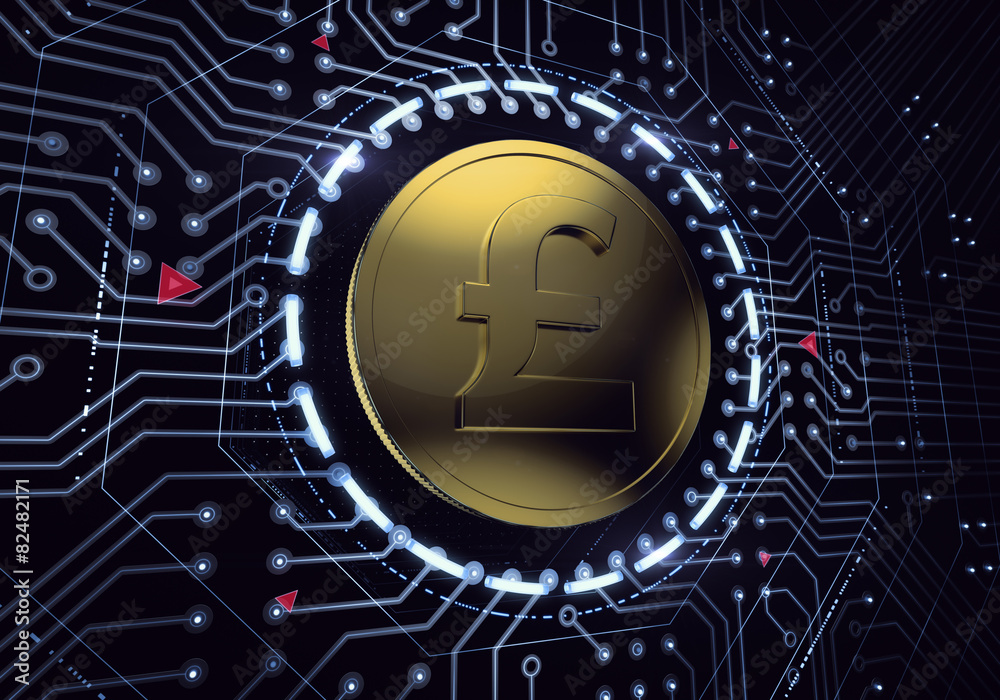 Digital pound sterling currency in electronic cyberspace Digital pound sterling currency in electronic cyberspace