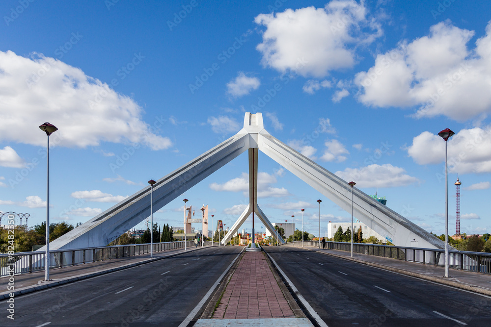 Fototapeta premium Puente de la Barqueta