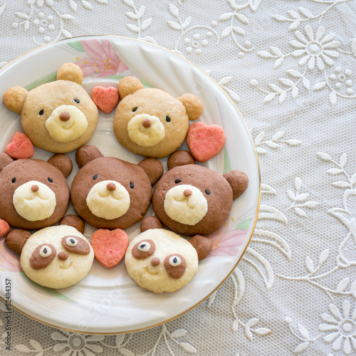 Teddy cookies