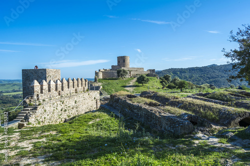 Castle Jimena de la Frontera, Cadiz, Spain photo