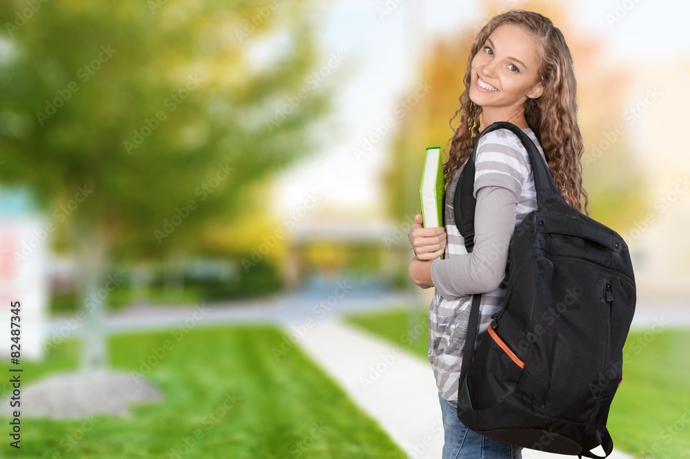 Student. Beautiful Student