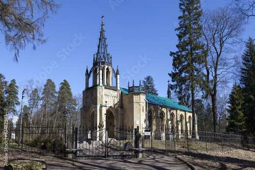 Церковь Петра и Павла в Парголово. Шуваловский парк