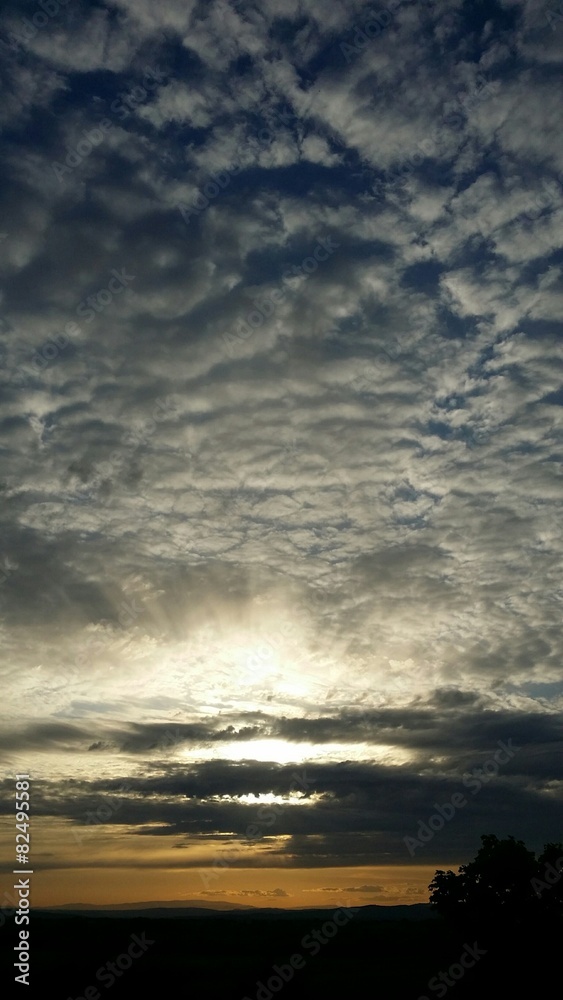 Fototapeta premium Ciel nuageux