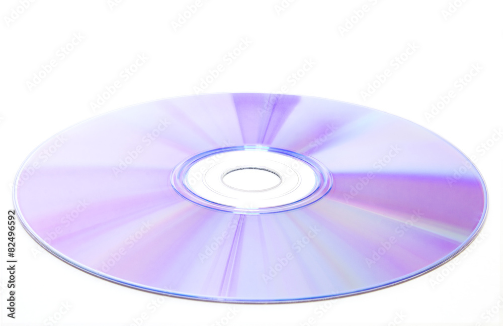 DVD disc on white background, isolated DVD disc on white background, isolated