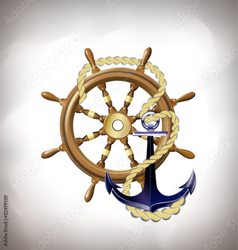 The set of marine emblems
