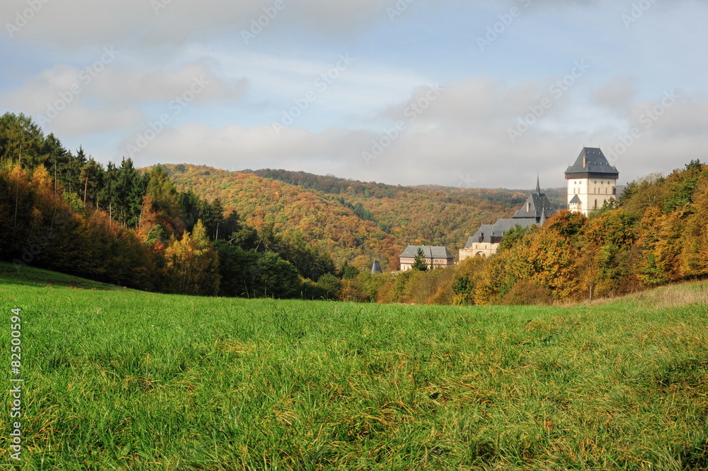 Obraz premium Karlstejn Castle