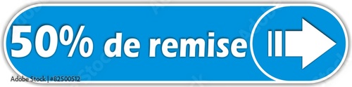 bouton 50% de remise
