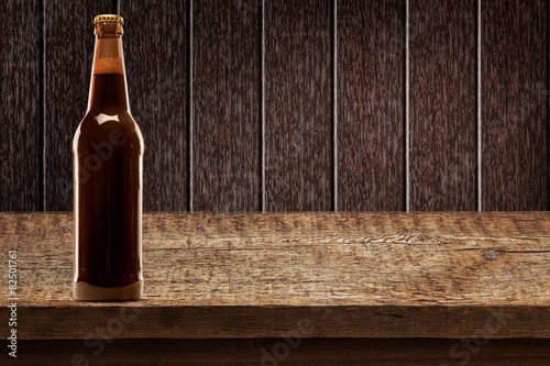 Beer Bottle. Beer or Cider Bottles photo